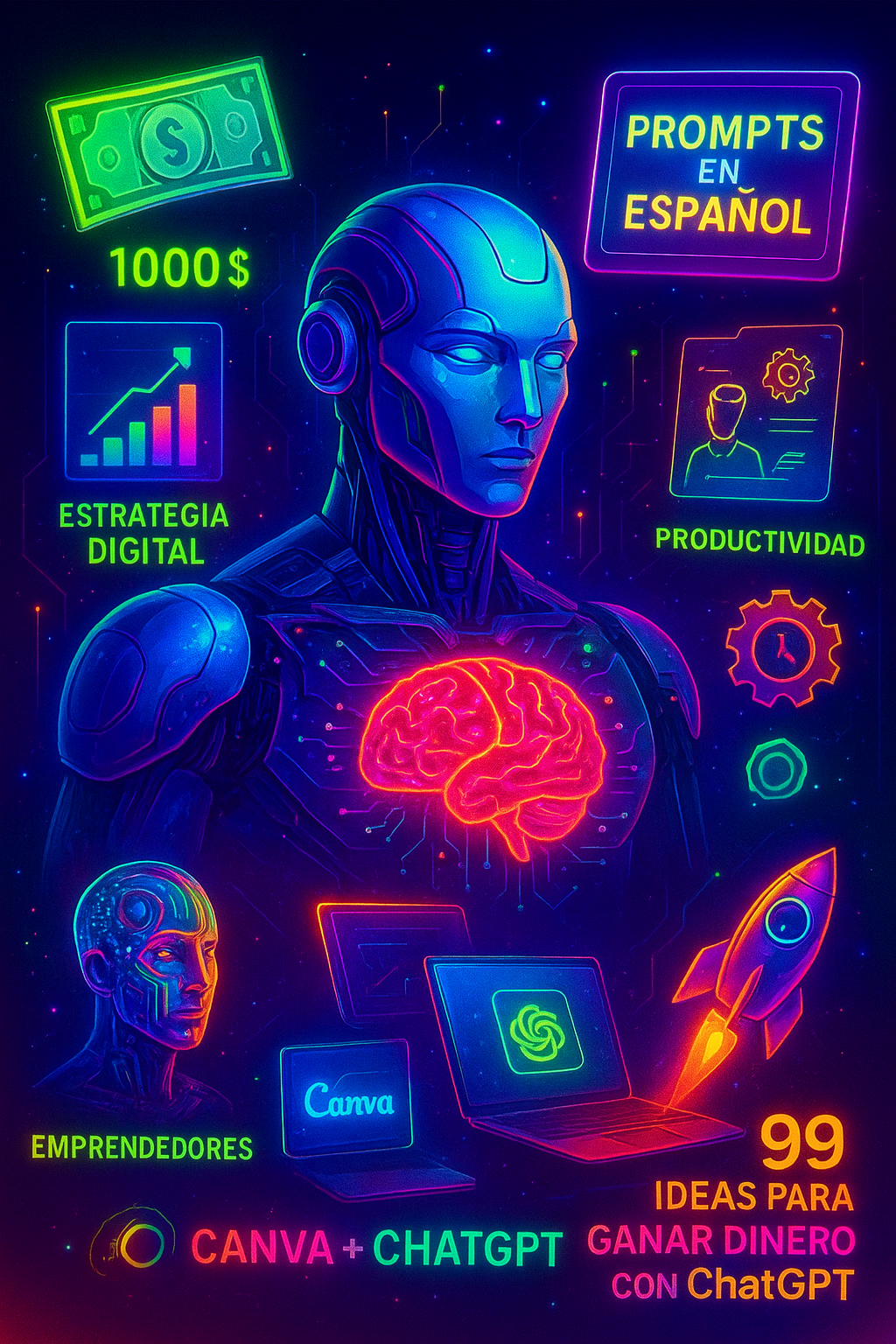 Pack Premium de Inteligencia Artificial – 9 Ebooks en Español